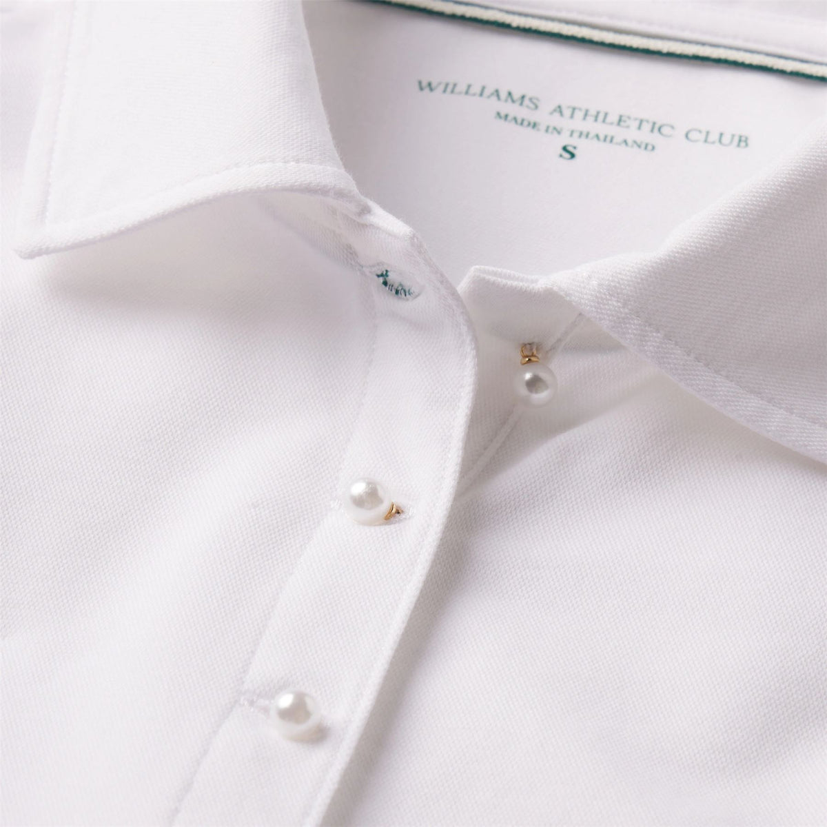 Womens Suki Polo Pearl White