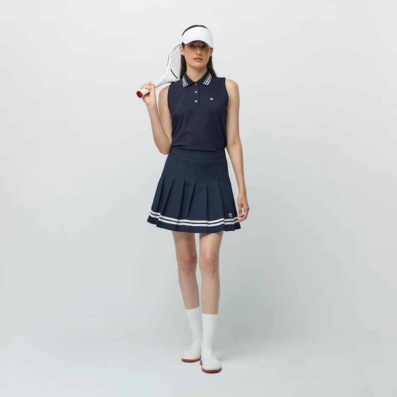 Womens Ribbon Pleated Skirt