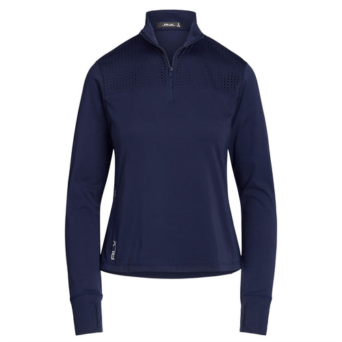 Womens RLX Performance Quarter Zip Refined Navy - AW24