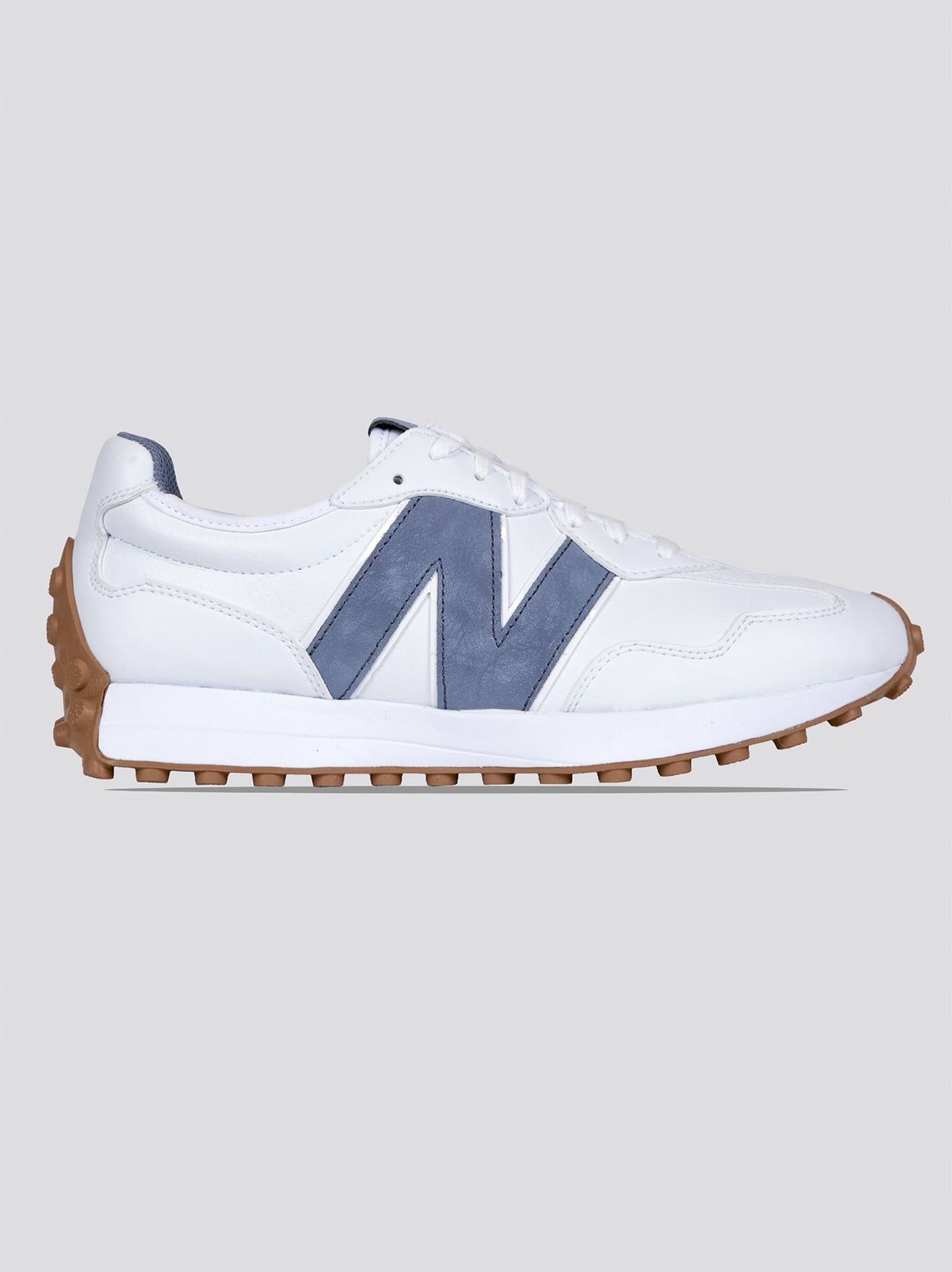 Womens 327 Spikeless Golf Shoes White/Blue