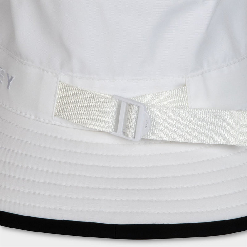 Tilley Wide Brim Bucket Hat White/Black