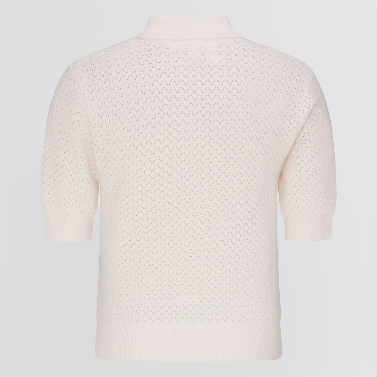 Womens Victoria Polo Pinky White