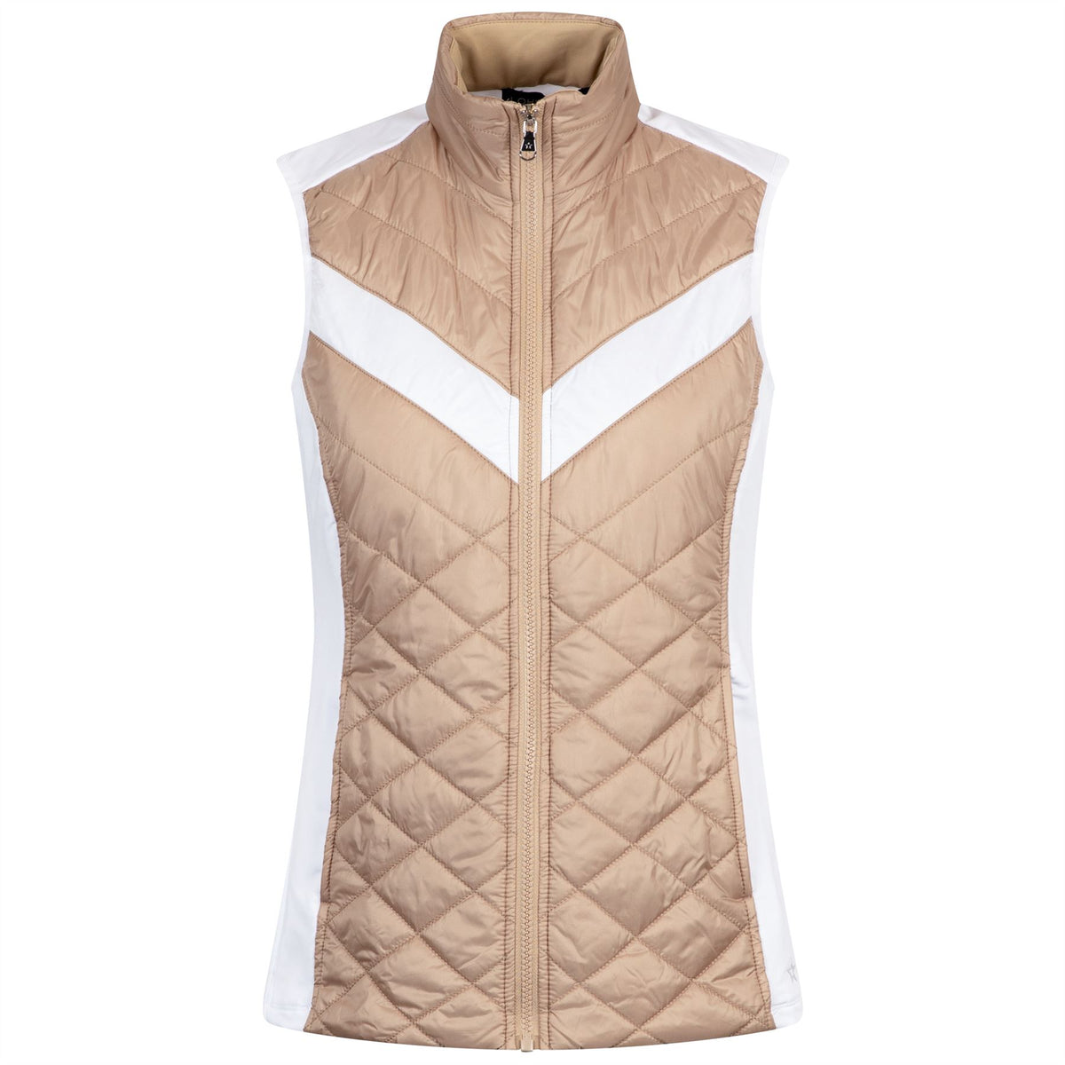 Womens The Player Vest Khaki