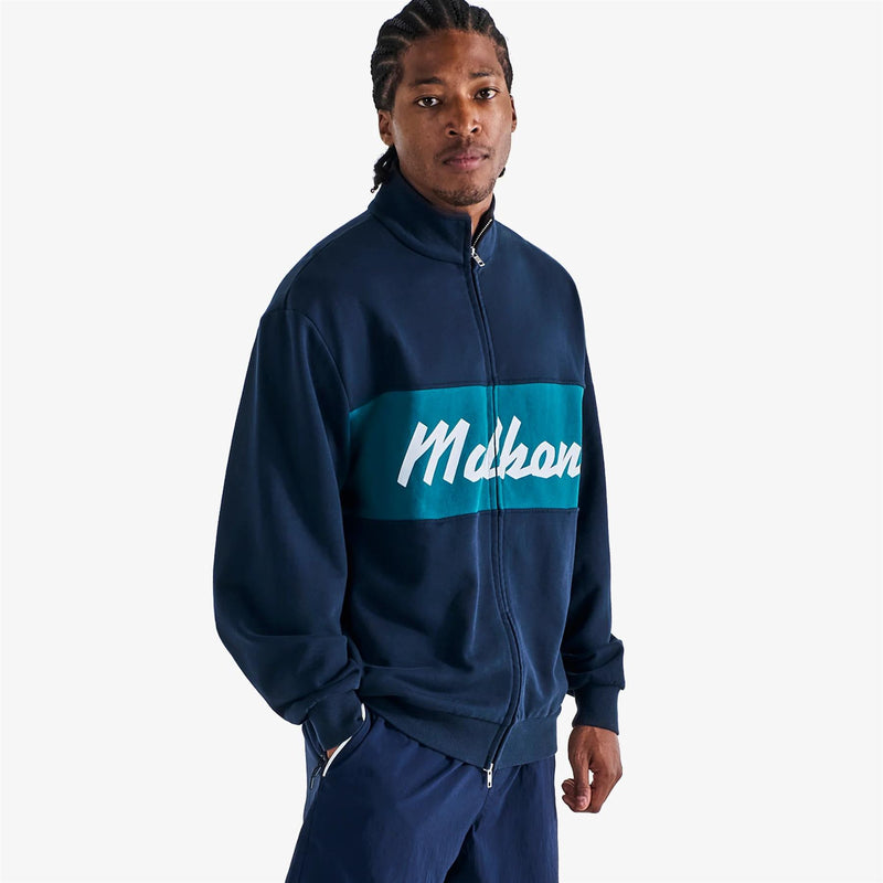University Double Zip Navy