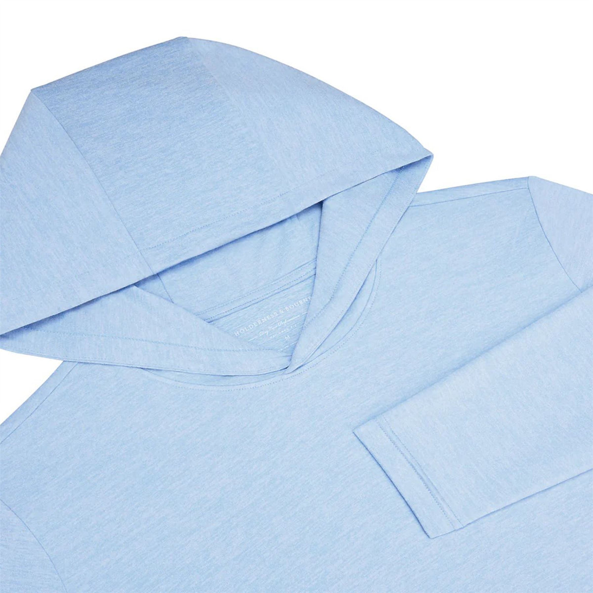 The Stowe Hooded Pullover Heathered Skye
