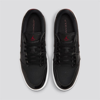 Jordan Air Jordan 1 Low G Spiked Golf Shoe Black/Varsity Red/White