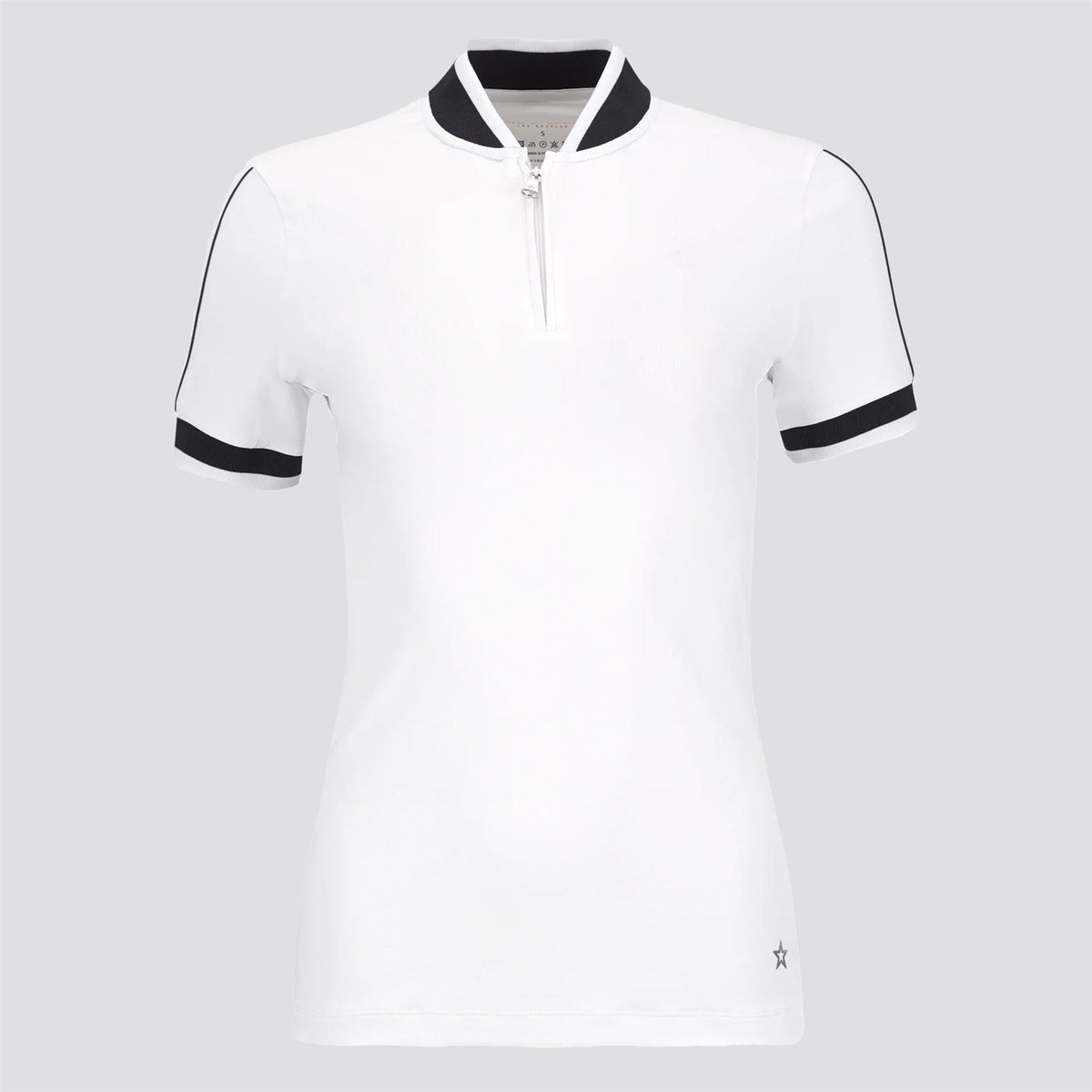 Womens Annie Polo White