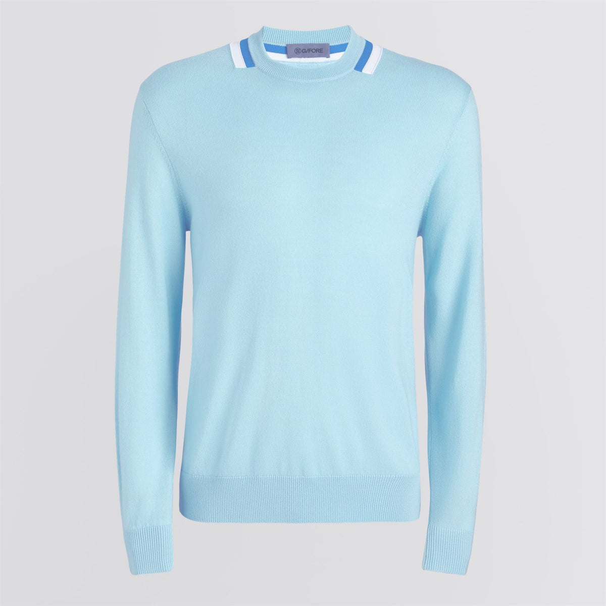 Color Block Merino Wool Sweater Daybreak