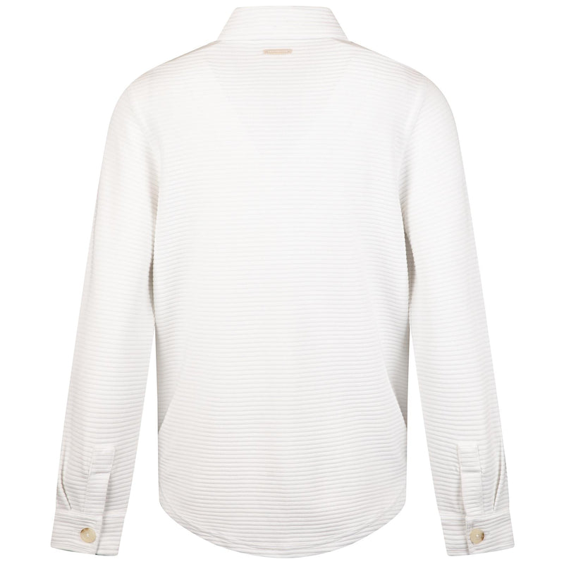 Womens Yacht Me Shacket White