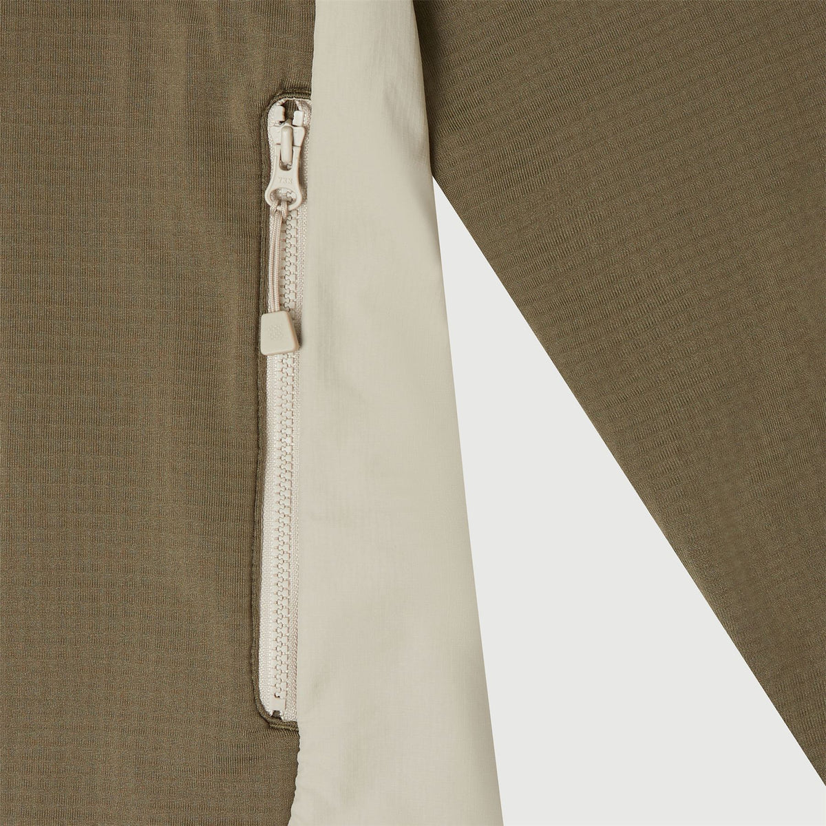 Hybrid Fleece Mid Layer Olive
