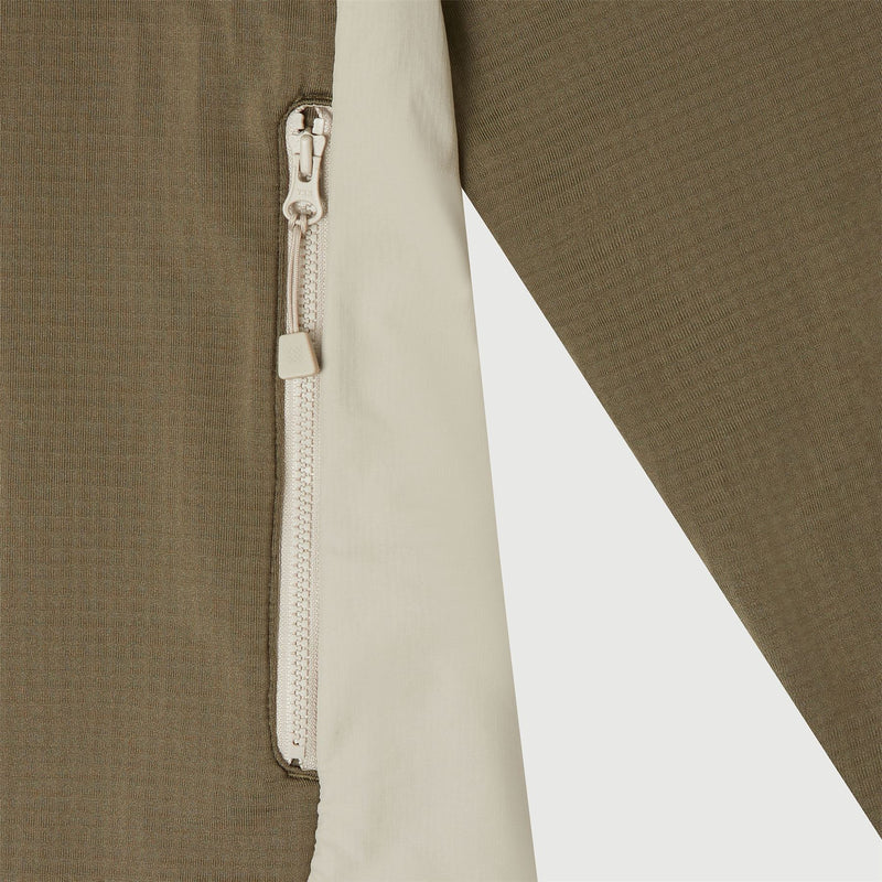 Hybrid Fleece Mid Layer Olive