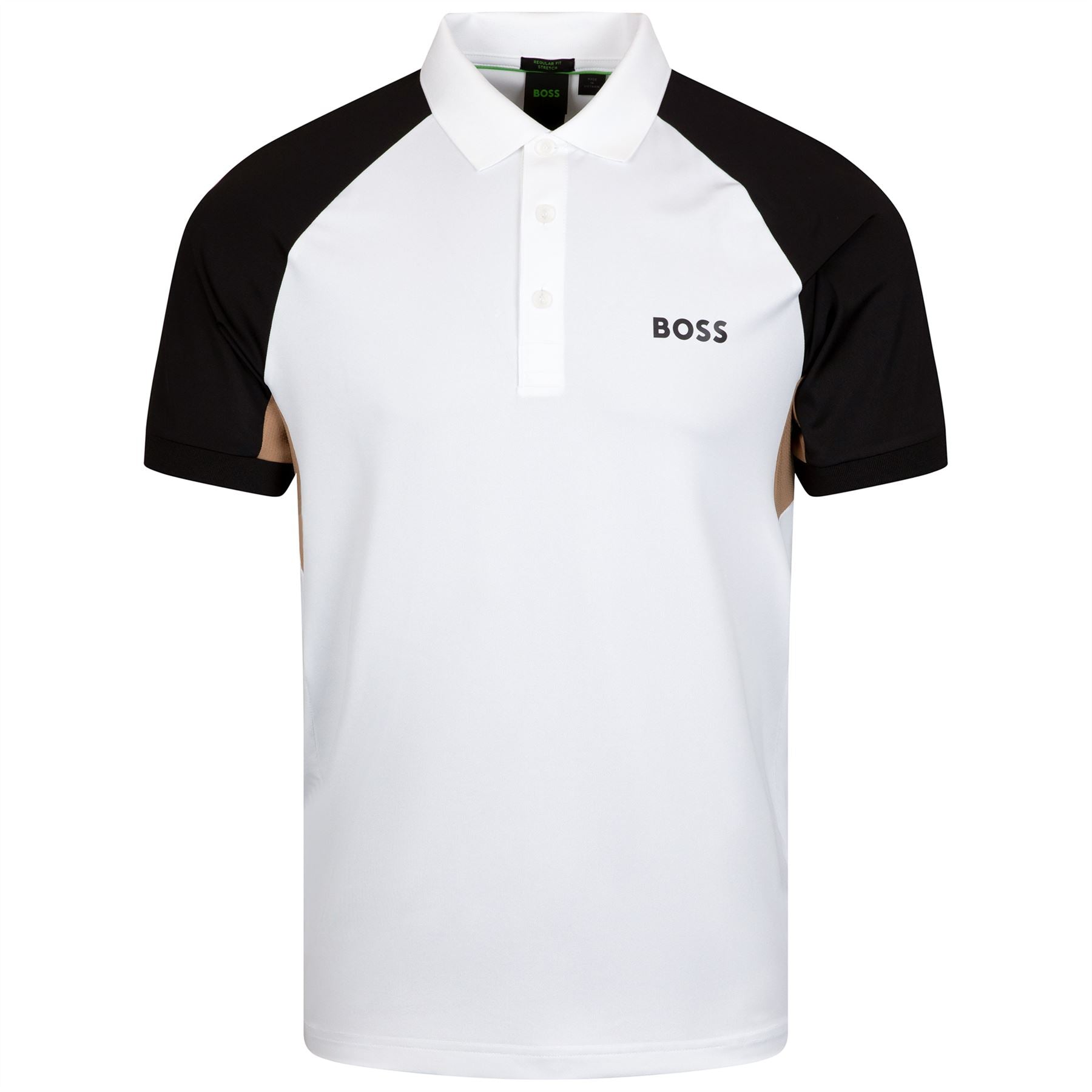 Paddy TOC Pique Polo White