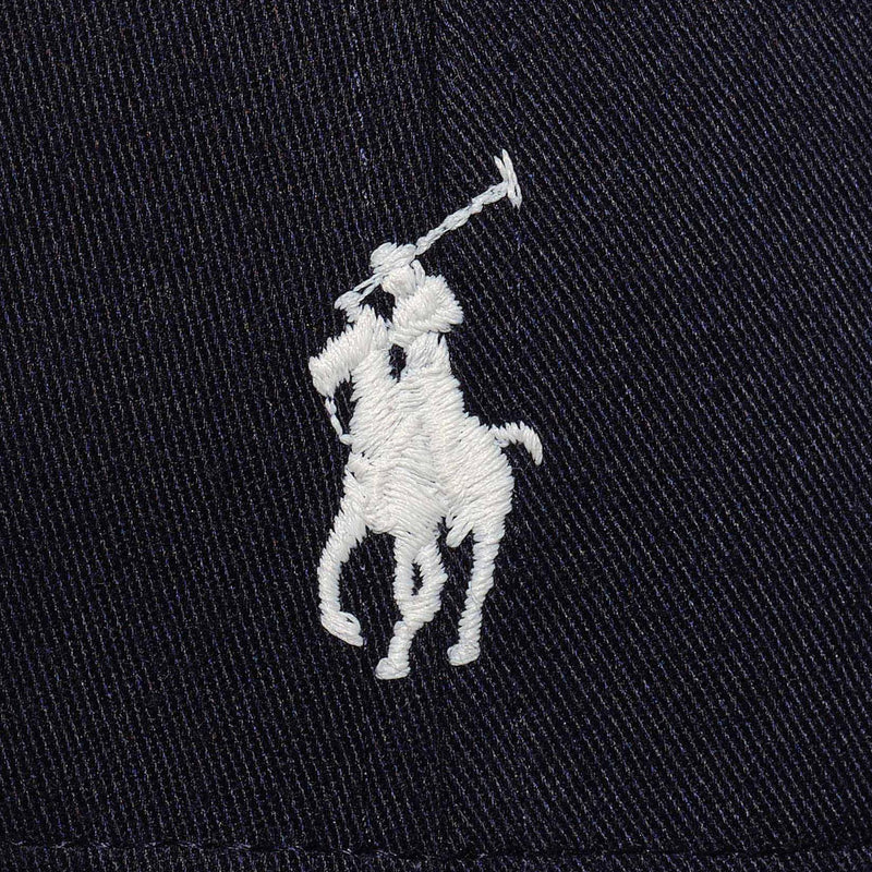 Twill Polo Player Cap French Navy