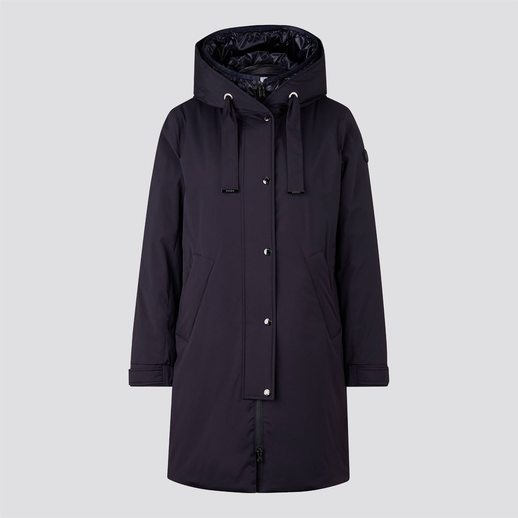 Bogner Womens Kaja Coat Navy | TRENDYGOLF USA