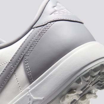 Jordan Golf Air Jordan 1 Low Spiked Golf Shoe Wolf Grey/White/Wolf