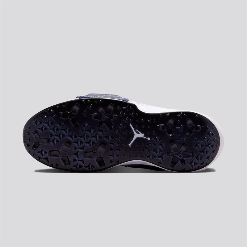 Air Jordan Rev Golf Shoes White/White/Midnight Navy/Lt Smoke Grey
