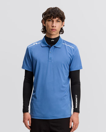 J.Lindeberg Lionel TX Jersey Polo Federal Blue | TRENDYGOLF USA