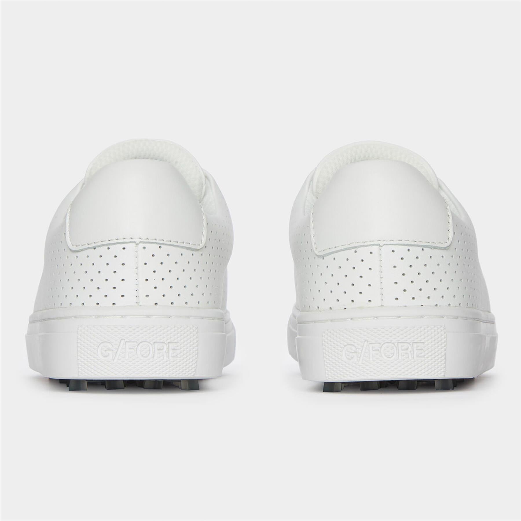 G/FORE Circle G’s Durf Golf Shoes Snow White Leather US 9 EU 42 G4MS23EF21 G/FORE Durf Perforated Leather Golf Shoe Snow | Golf Shoes  main image 2