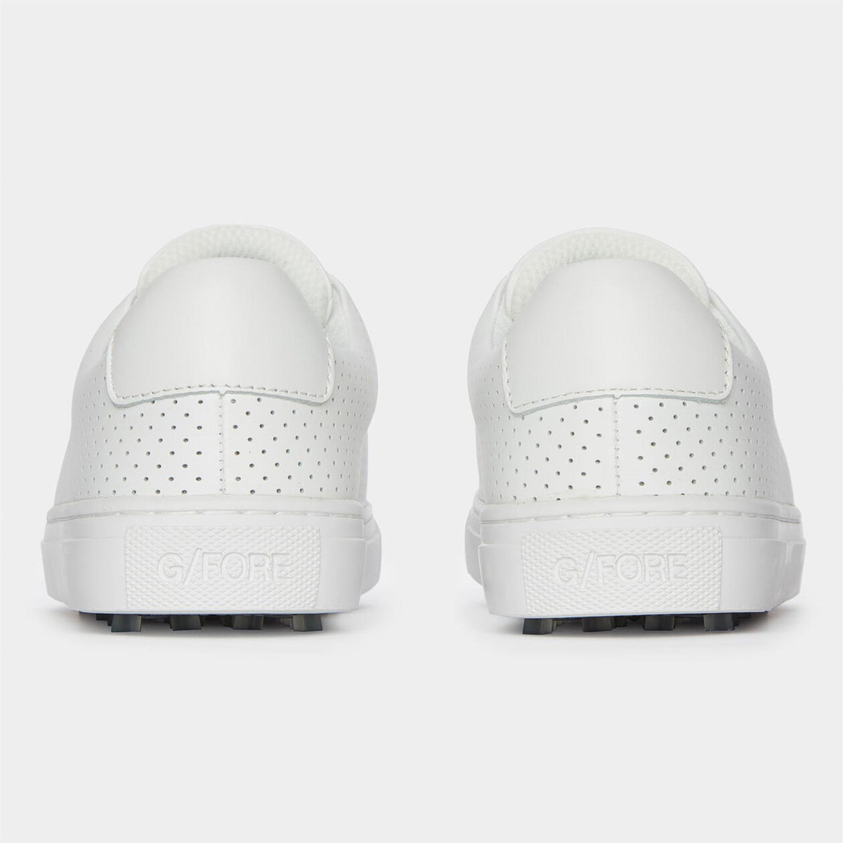 Womens Durf Perforated Leather Golf Shoe Snow