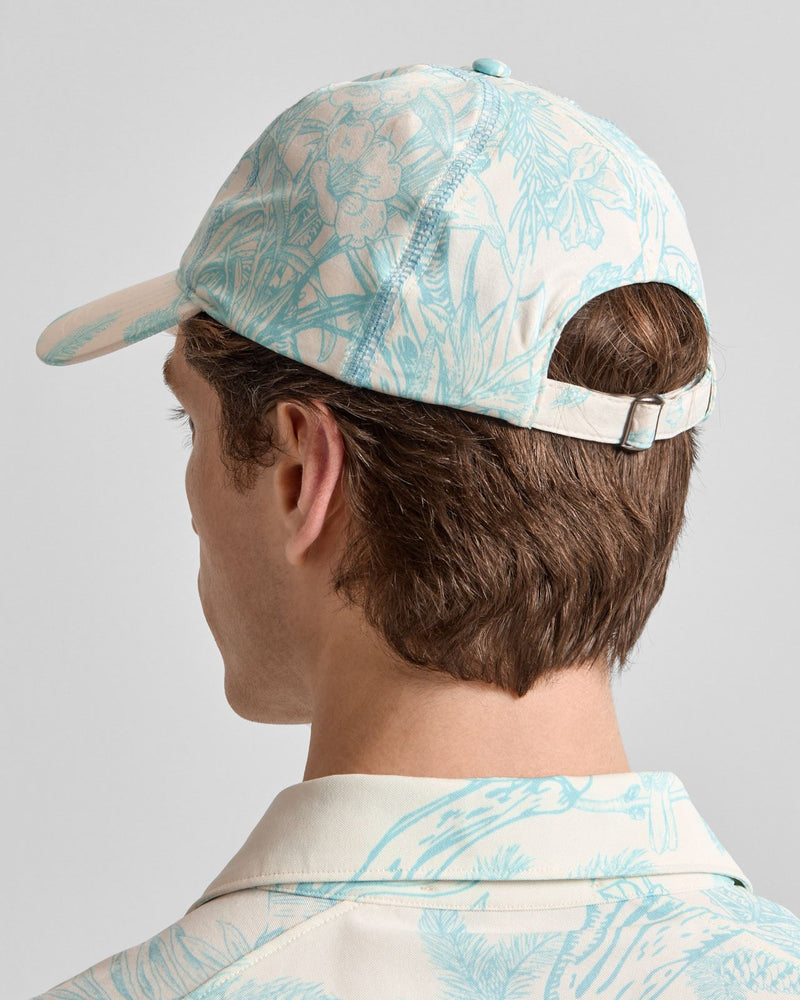 Technical Cap Botanical Blue
