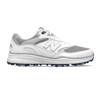 Heritage Waterproof Spiked Golf Shoes White