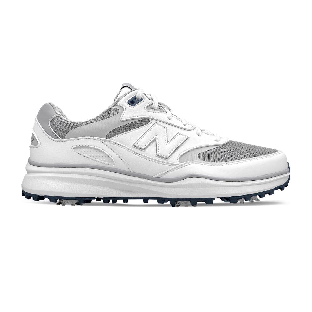 Heritage Waterproof Spiked Golf Shoes White