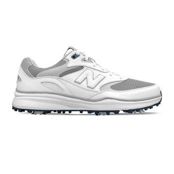 New Balance Heritage Waterproof Spiked Golf Shoes White