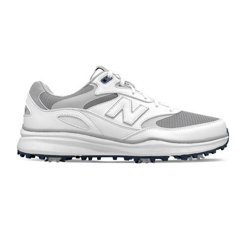Heritage Waterproof Spiked Golf Shoes White