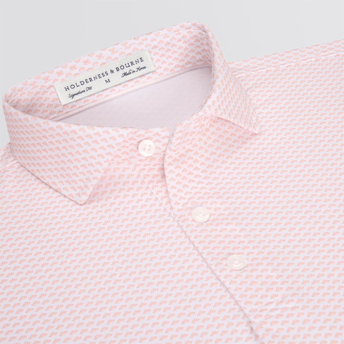 The Geiger Polo Shirt Nectarine