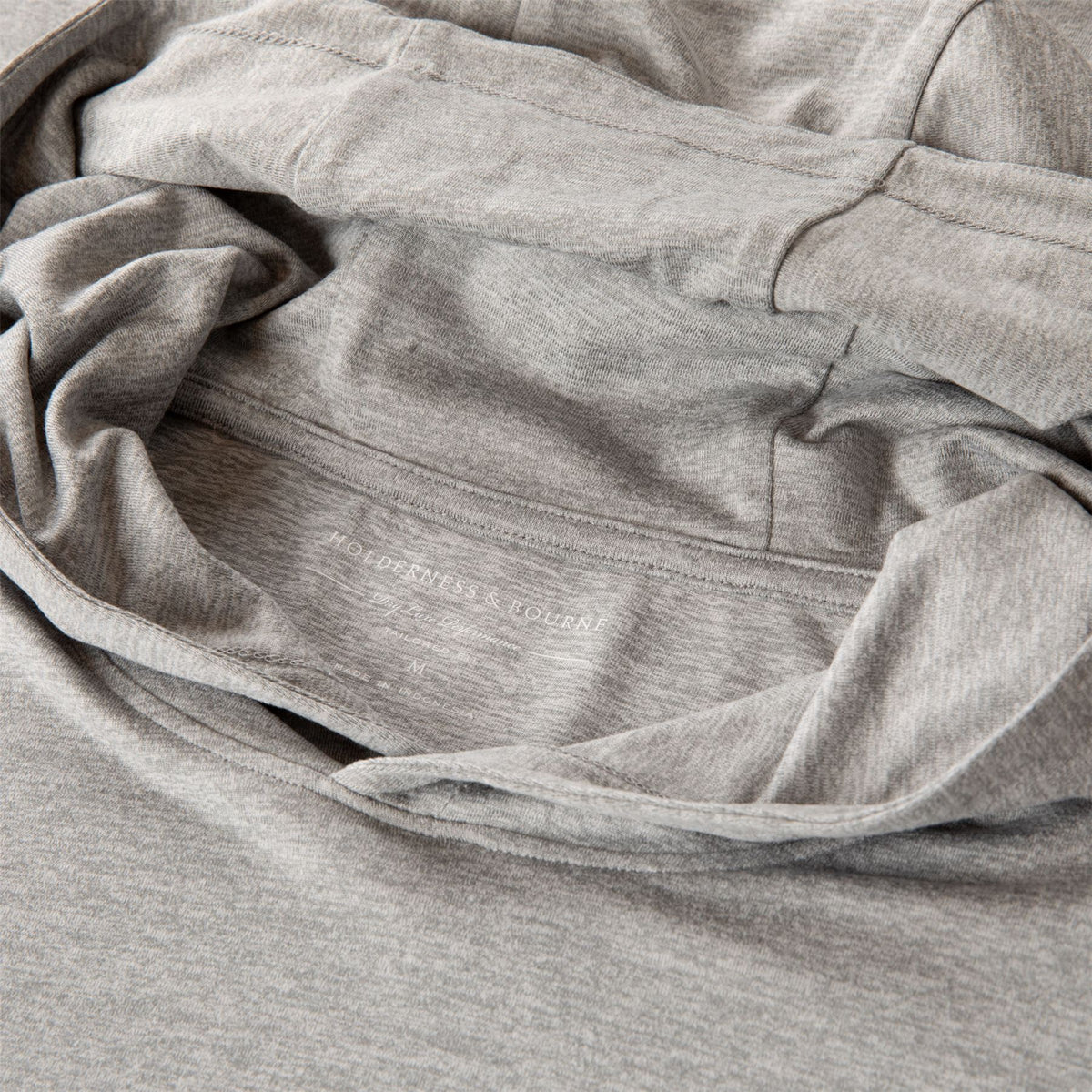 The Stowe Hooded Pullover Heathered Grey