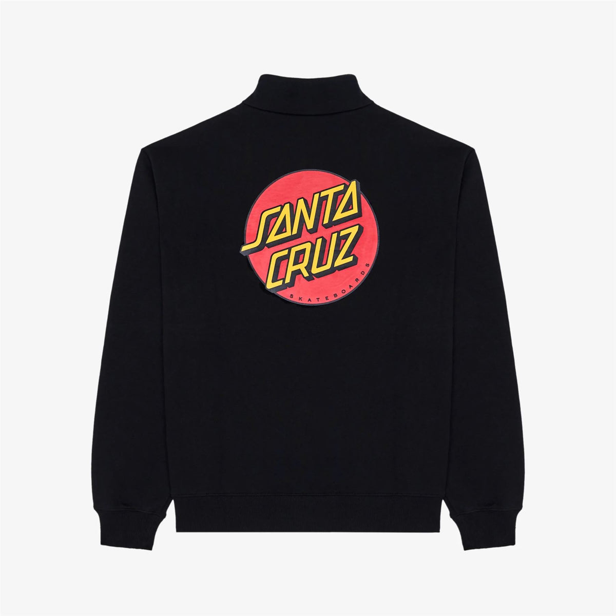 x Santa Cruz Quarter Zip Sweatshirt Black