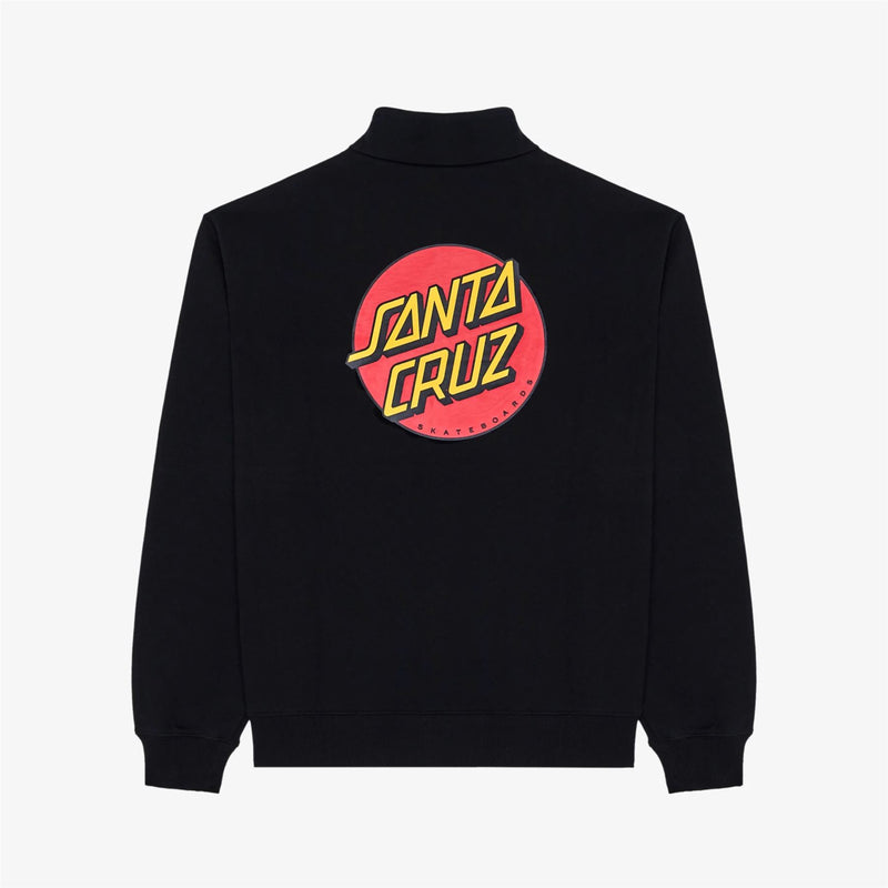 x Santa Cruz Quarter Zip Sweatshirt Black