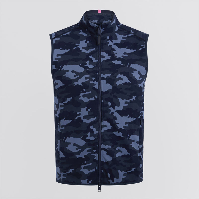 Tech French Terry Fill Zip Vest Twilight Camo