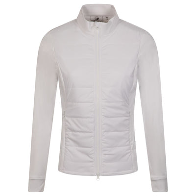 Womens Insulated Hybrid Jacket White - AW23