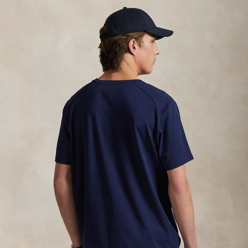 RLX Lounge Tech Jersey Tee Refined Navy