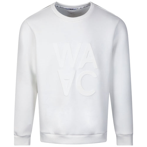Emboss Logo Sweatshirt White - W23