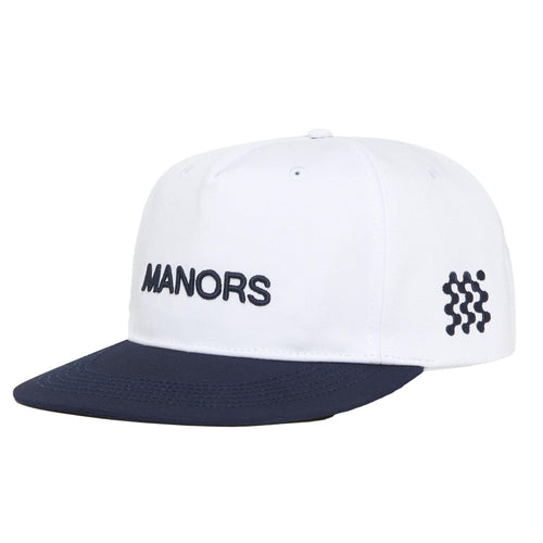 Two Tone Crown Cap White - SS25