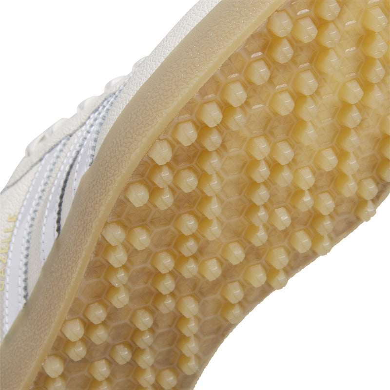 Gazelle Lux Spikeless Golf Shoes Chalk White/Footwear White/Gum