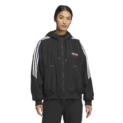Womens JAY3LLE Bomber Jacket Black