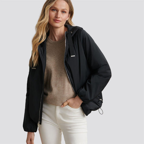 Womens Robinson Insulated Hooded Jacket Black