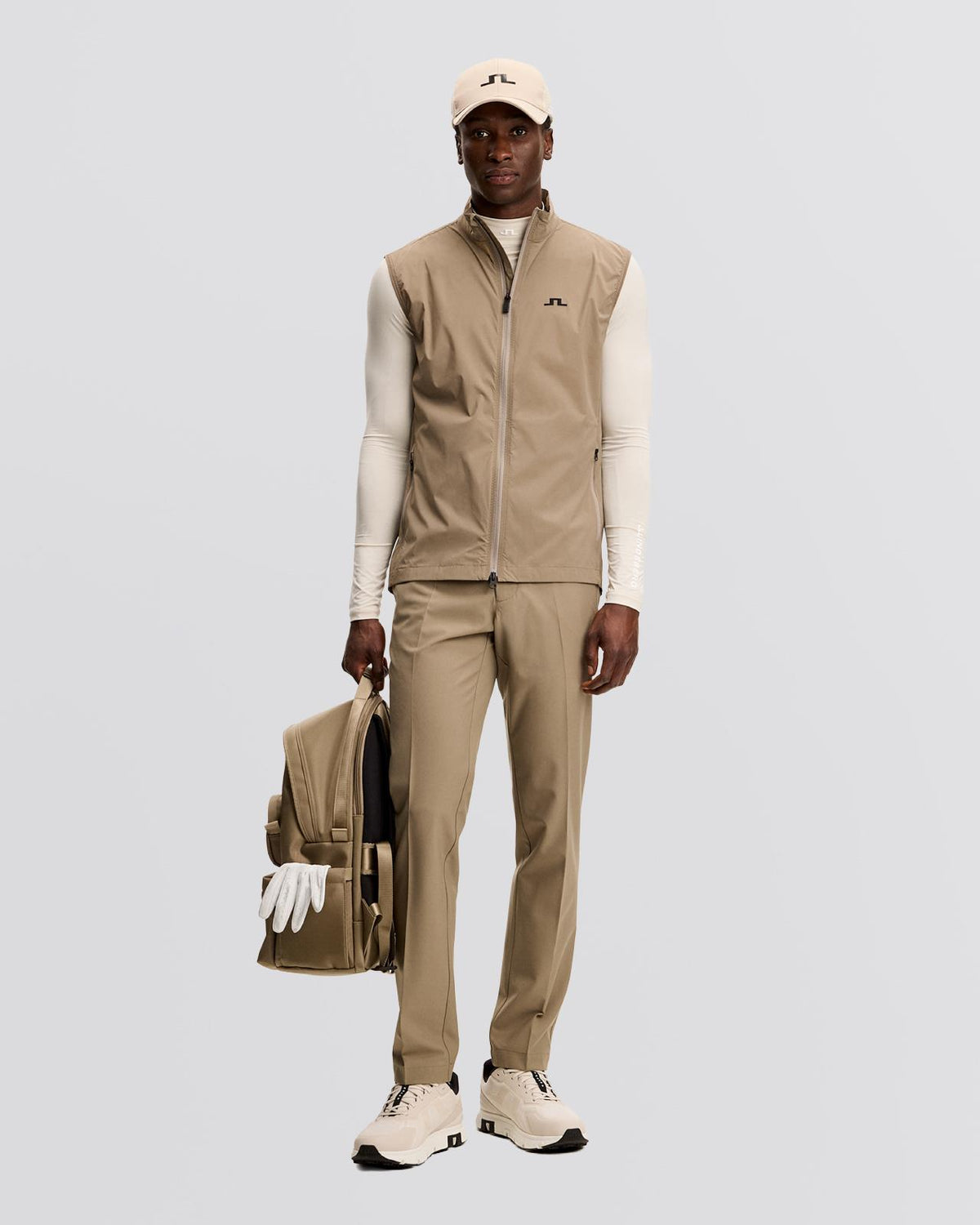 Ellott Micro High Stretch Trousers Brindle