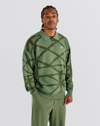 Malbon Verdant Sweater Olivine | TRENDYGOLF USA