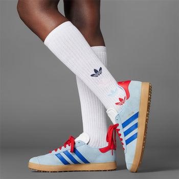  ゴルフ　GAZELLE SPIKELESS GOLF 23.5 adidas Golf Originals Gazelle Spikeless Golf Shoes Clear Sky/Blue