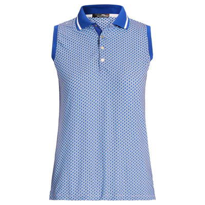 Womens Sl Prnt Polo-Sleeveless-Polo Shirt Active Abstract Geo - SU23