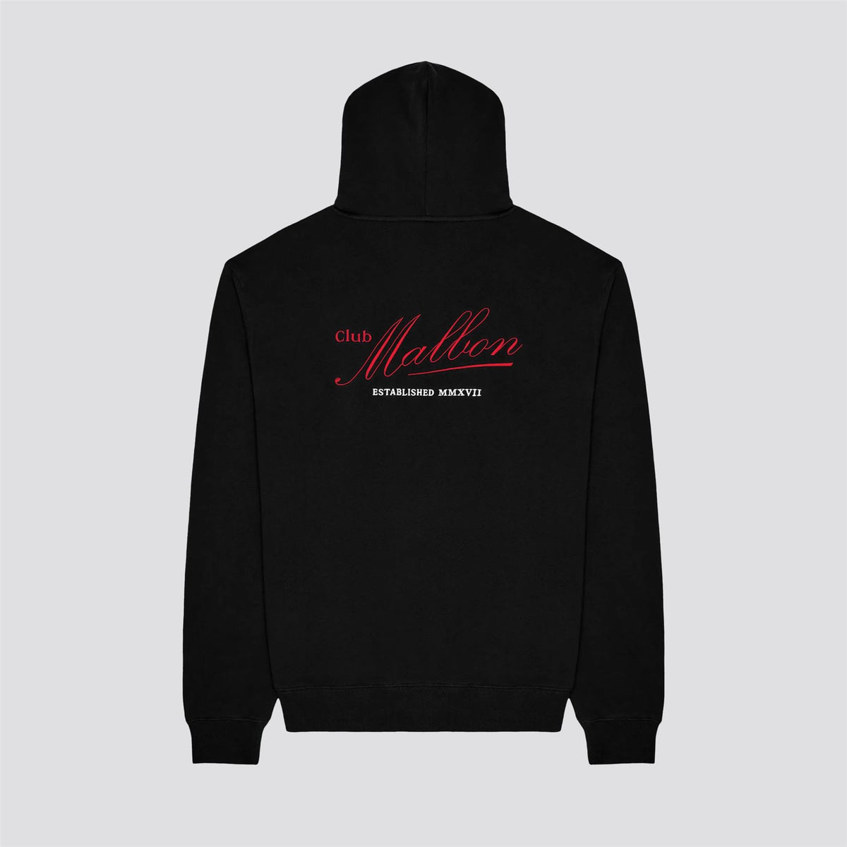 Members Full Zip Hoodie Black