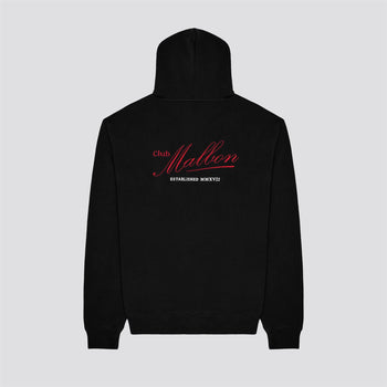Malbon Members Full Zip Hoodie Black | TRENDYGOLF USA