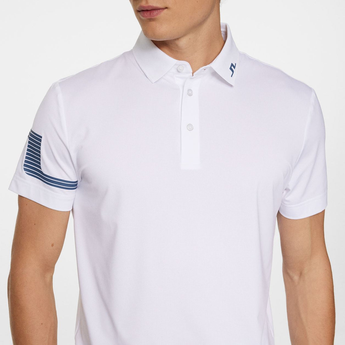 Heath Strike Polo White