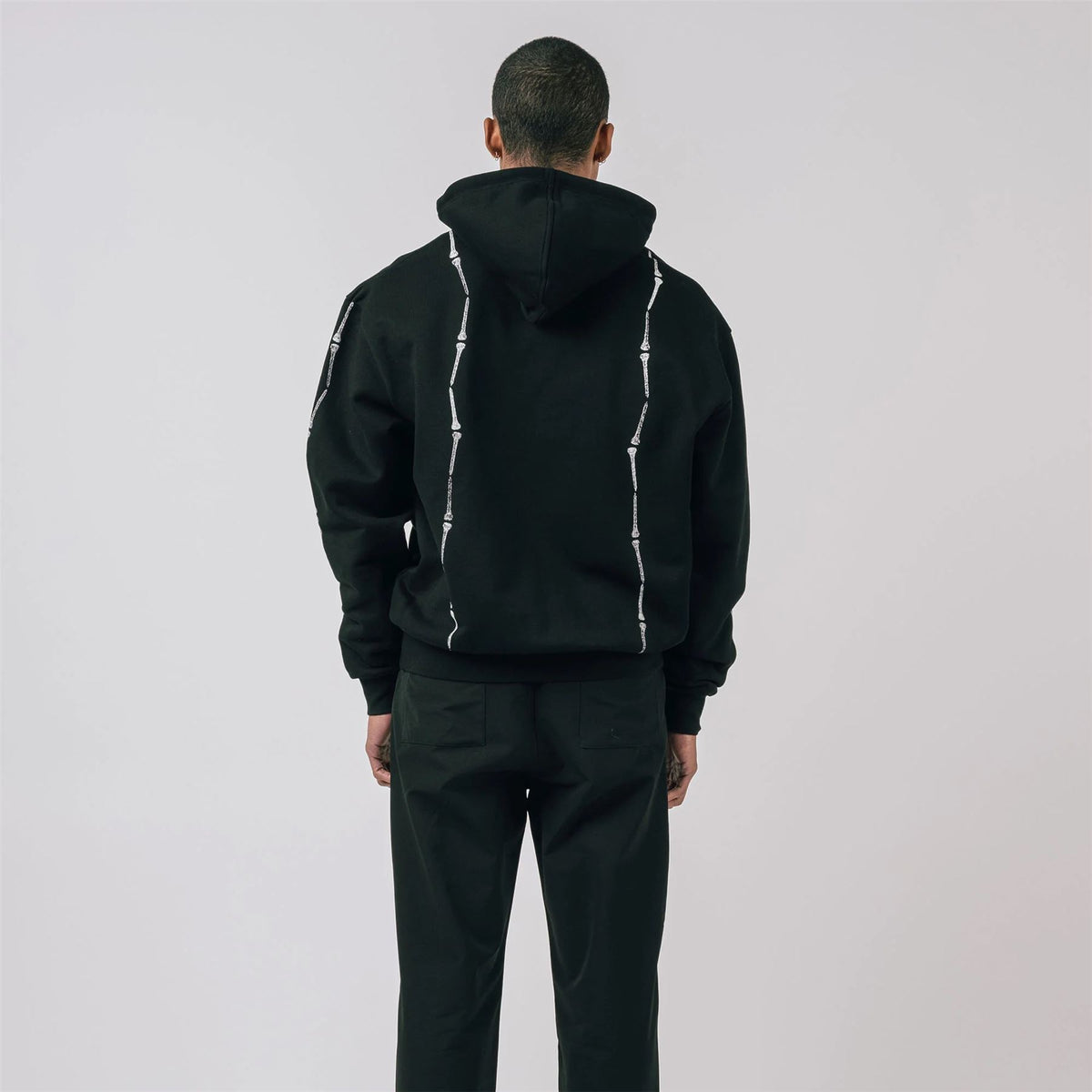 Everen French Terry Zip Hoodie Black