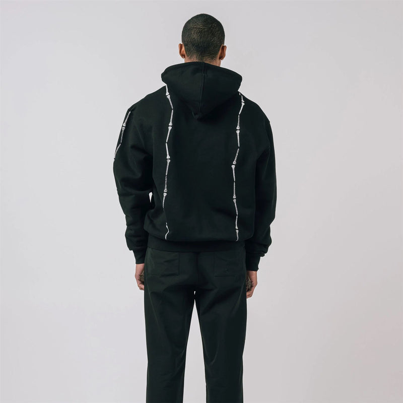 Everen French Terry Zip Hoodie Black