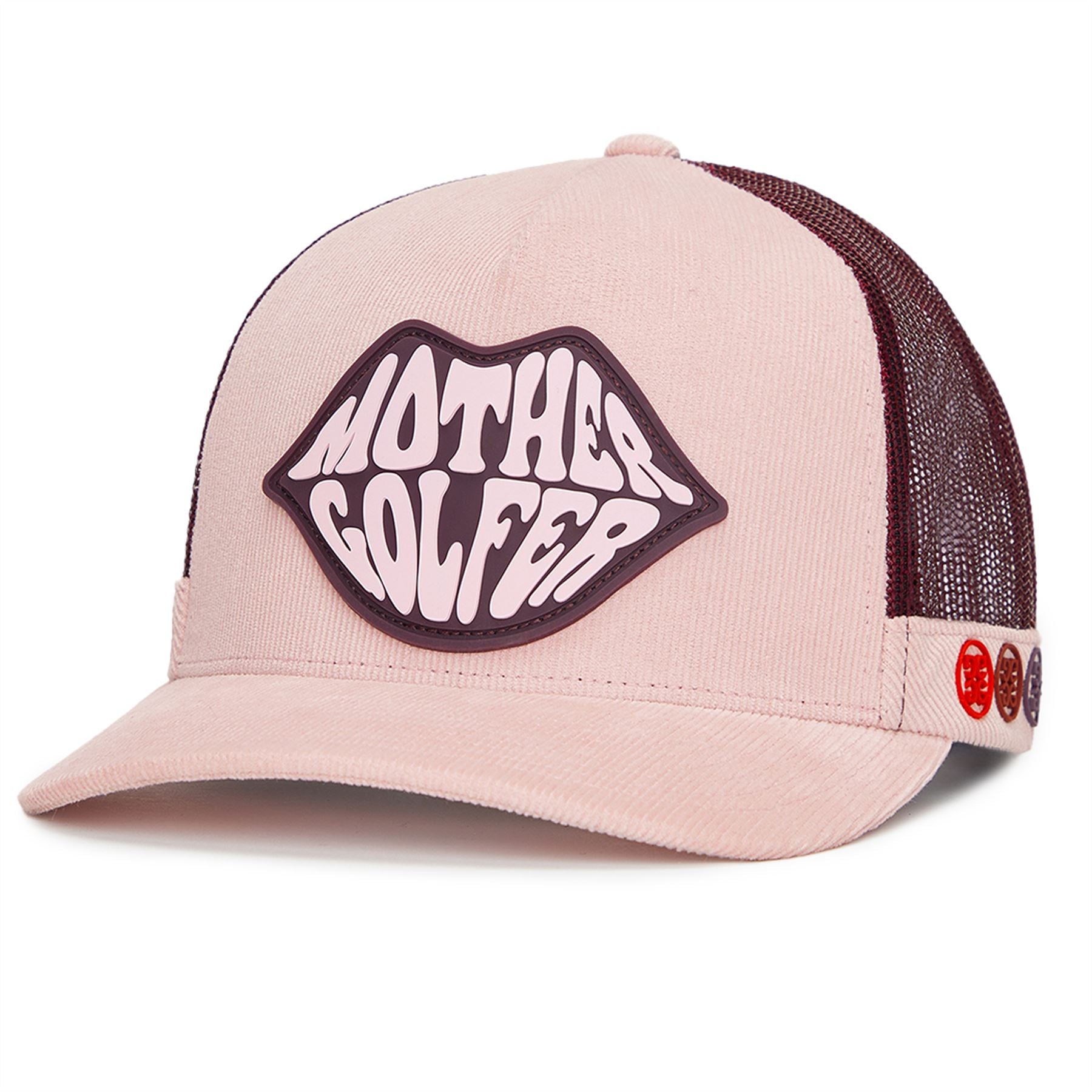 G/FORE Mother Golfer Corduroy Trucker Cap Amour | TRENDYGOLF USA